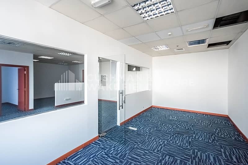 Fully Fitted Office | Low Floor | Freezone License