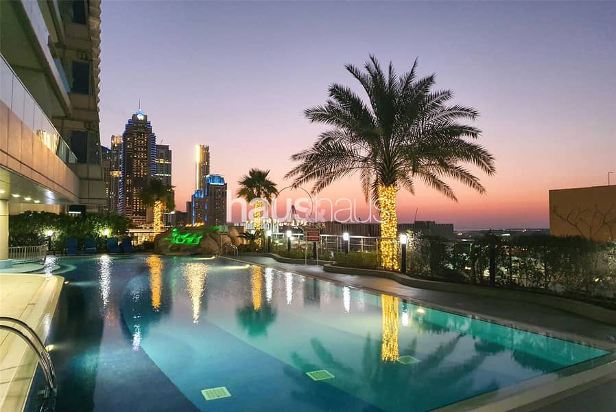 位于迪拜码头，海洋塔楼 3 卧室的公寓 266000 AED - 7679372