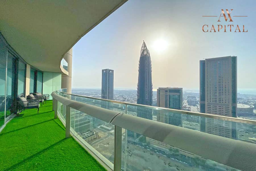 位于迪拜市中心，景观高塔，景观1号高塔 2 卧室的公寓 230000 AED - 7594372