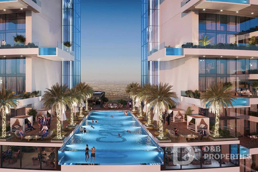 شقة في برج كافالي،دبي مارينا 2 غرف 3870000 درهم - 6390954