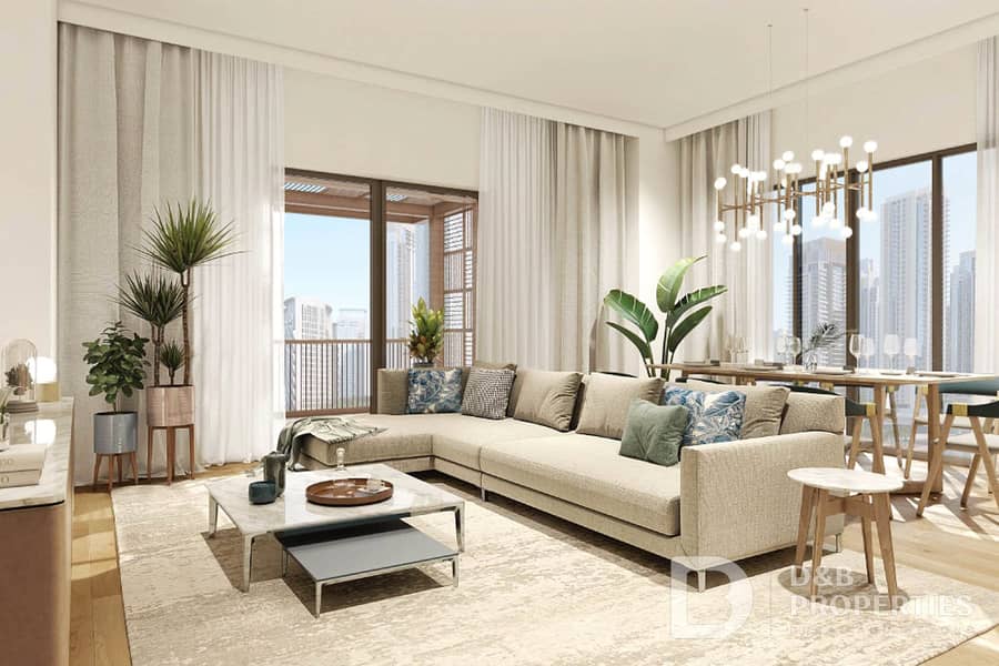 位于迪拜溪港，溪滩日落综合大楼 3 卧室的公寓 3200000 AED - 5922793