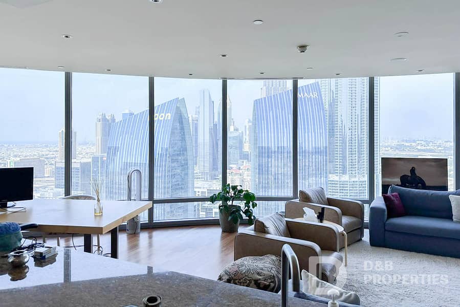 شقة في برج خليفة،وسط مدينة دبي 3 غرف 8000000 درهم - 7281583