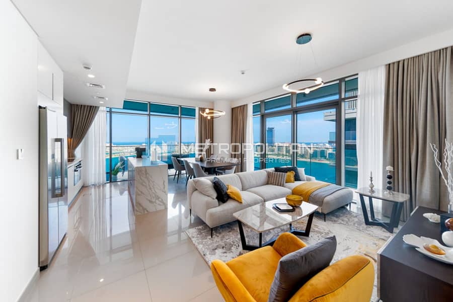 位于迪拜港，艾玛尔海滨社区，海滩风光公寓小区，海滩风光2号塔 3 卧室的公寓 445000 AED - 6747544
