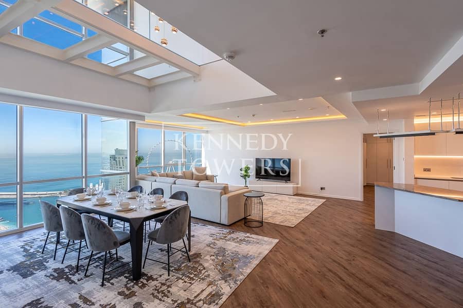 Dubai Eye View | Penthouse | Prime Location