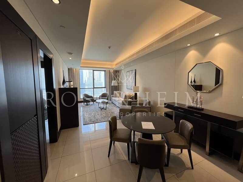 Burj Khalifa and Fountain View|High Floor|Serviced Burj Khalifa and Fountain View|High Floor|Serviced
