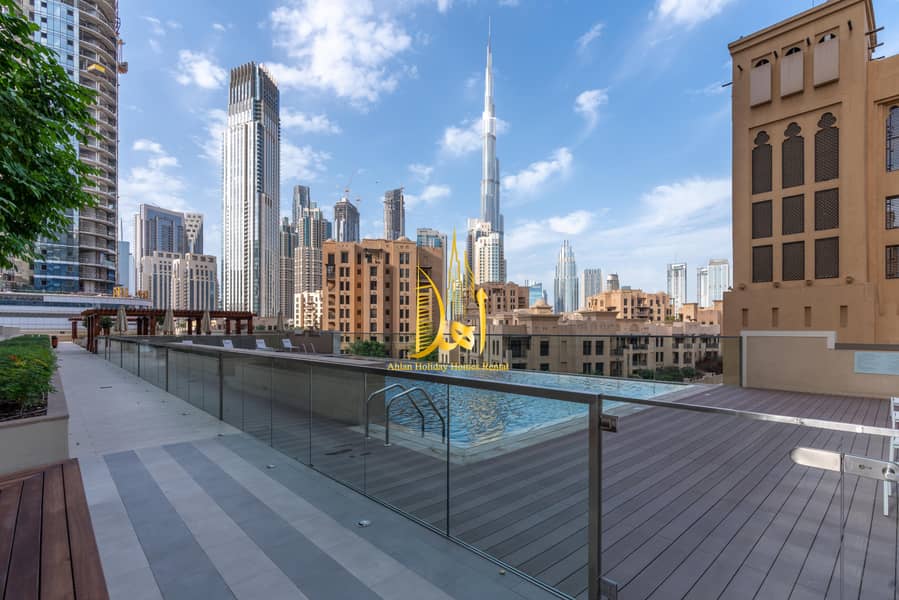 واحة ساحرة في قلب وسط مدينة دبي - برج بلفيو الفريد من غرفتين