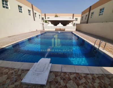 4 Bedroom Villa for Rent in Mirdif, Dubai - 4  bedroom  ( 2 master ) C/AC villa / modern finish,large garden ,private backyard gym s/pool ,security/vacant ready to  move in/for rent / in jmirdif