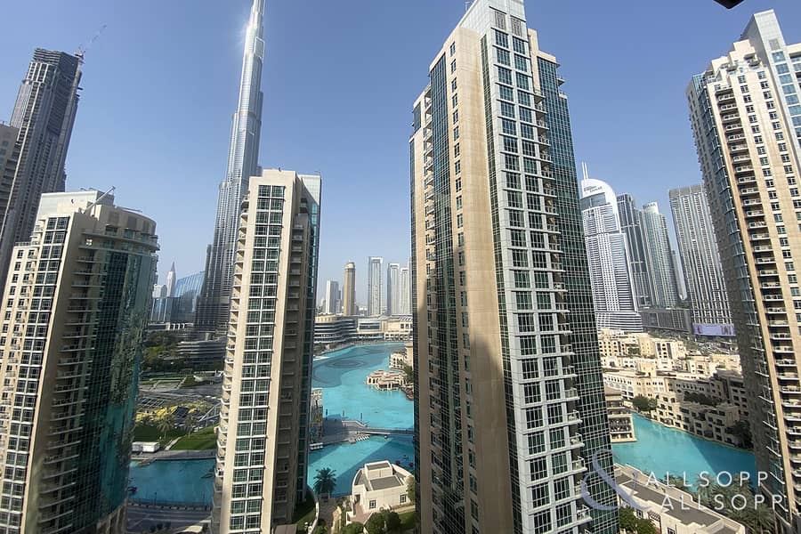 2 Bedrooms | Burj Khalifa Views | Vacant