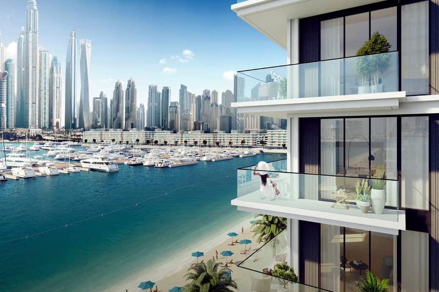 位于迪拜港，艾玛尔海滨社区，海滨大厦综合区 3 卧室的公寓 7375000 AED - 6696827