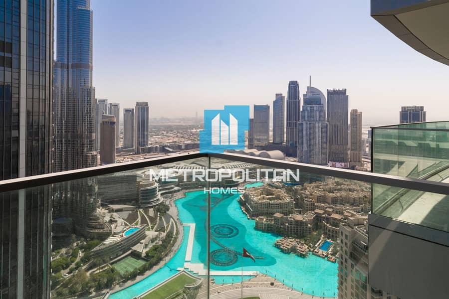 Burj Khalifa and Fountain View | Vacant Burj Khalifa and Fountain View | Vacant