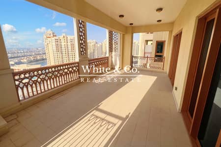 3 Bedroom Apartment for Rent in Palm Jumeirah, Dubai - High Floor | Large Balcony | Vacant May