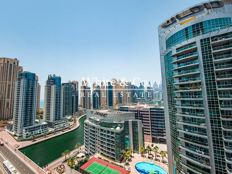 位于迪拜码头，祖穆鲁德大厦 1 卧室的公寓 1450000 AED - 7620506