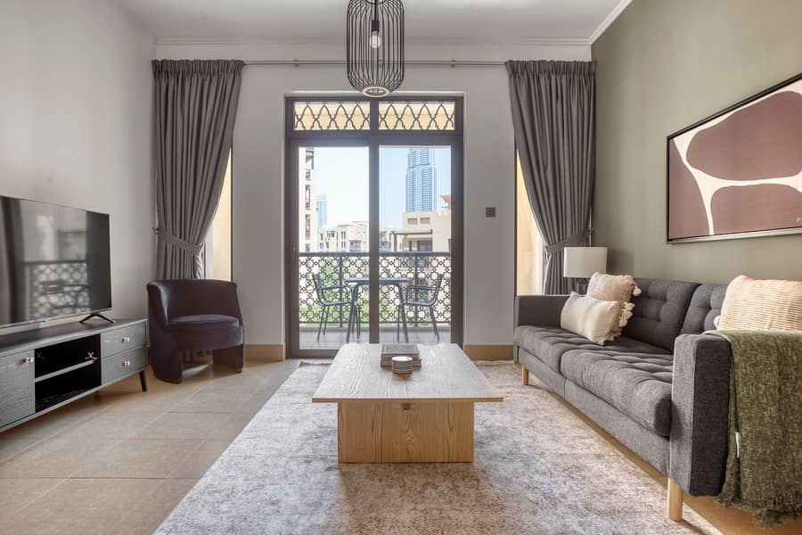 Burj Khalifa View | Furnished | Flexible Terms