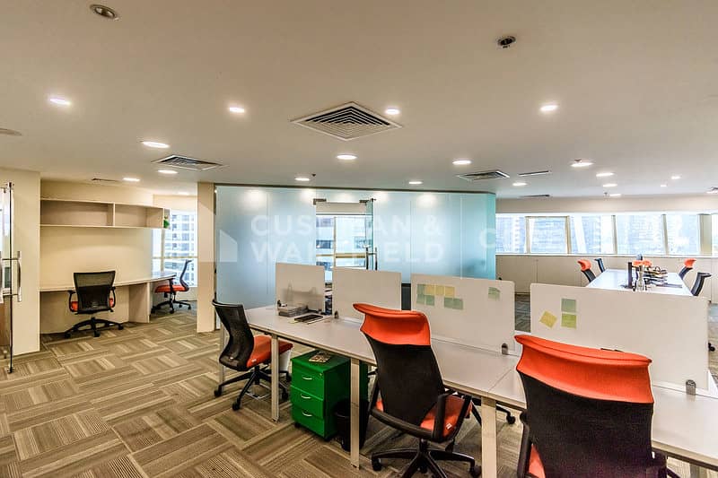Fully Fitted and Furnished Office | Low Floor