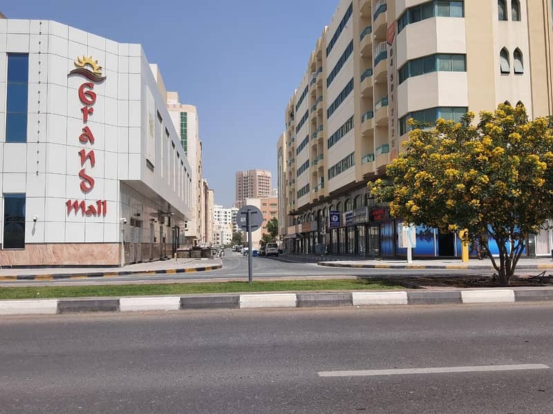 HOT OFFER 22K PLUS 1 MONTH FREE ONLY FOR FAMILY ON 1 BR HALL  APARTMENT BRAND NEW FULLY RENEWATED SAME LINE GRAND MALL NEAR MAIN ETISALAT AL MUSALLA A