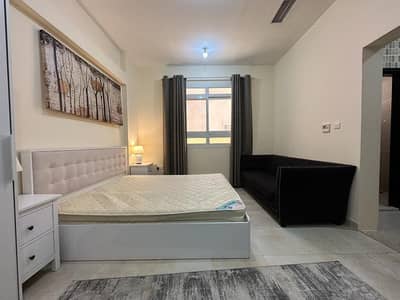 Studio for Rent in Khalifa City, Abu Dhabi - Spacious Huge Fully Furnished Studio With | Separate Kitchen | Monthly 2800 | Huge Room Size | Free Parking in KCA