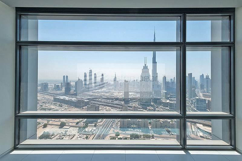 Burj KhalifaView from BR and Living Room