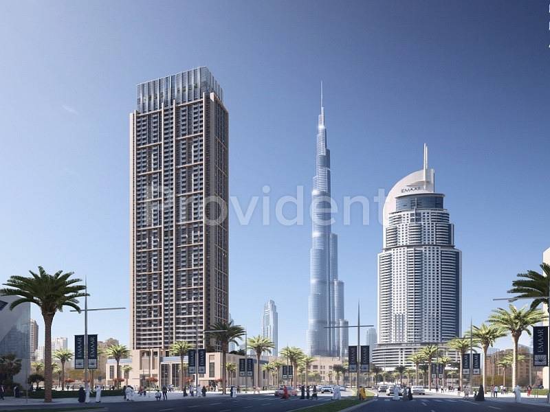 Own an Apt with Full View of Burj Khalifa 