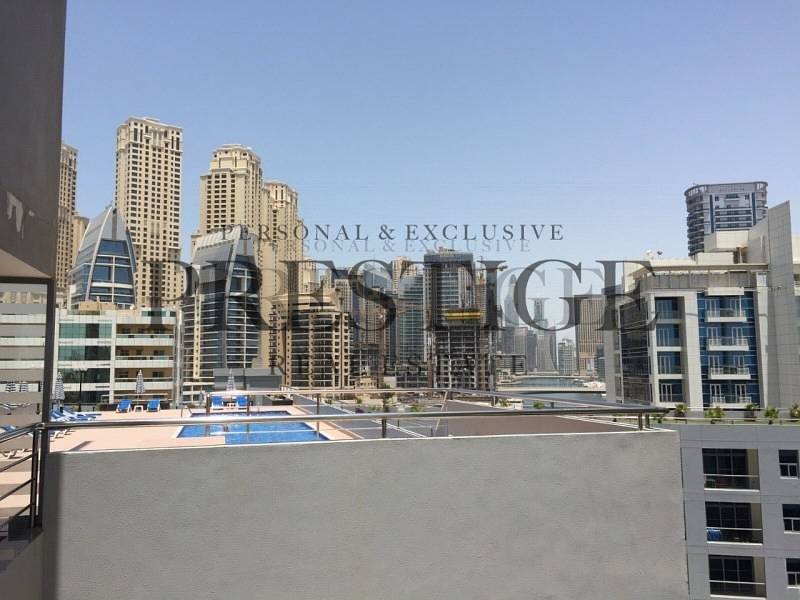 DEC Tower | Marina | Unfurnished | 1 Bed