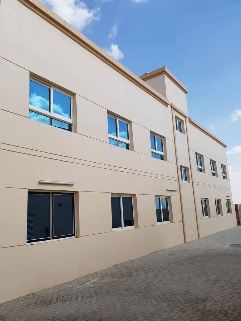 Labor Camp with 2 warehouses in Al Saja'a Industrial Area Labor Camp with 2 warehouses in Al Saja'a Industrial Area