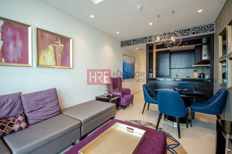 Elegant 2BR with Stunning Burj Khalifa View!