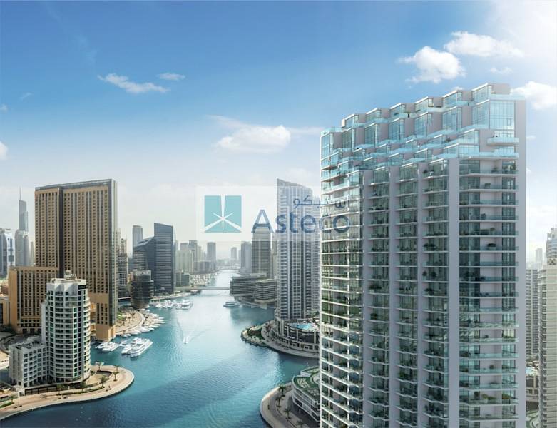 Off-Plan Sea/Marina view 2BR/ LIV Residences