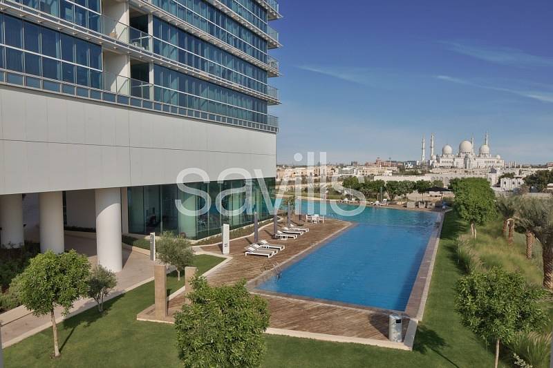 One bedroom Rihan Heights. Zayed Sports City.