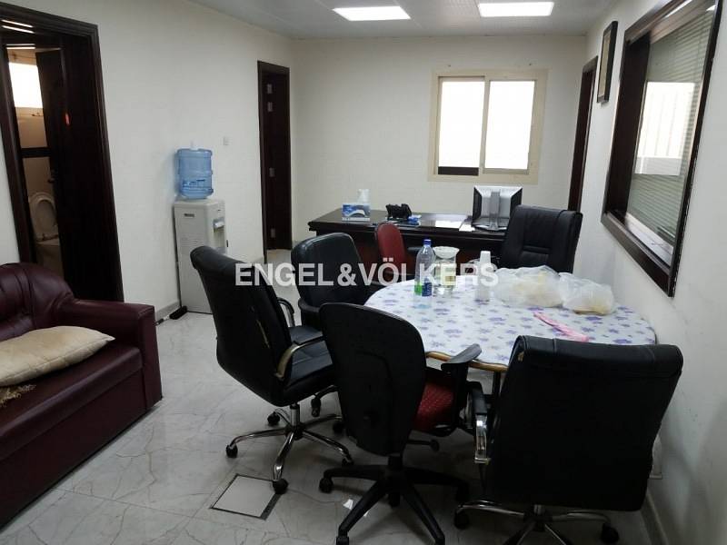 Exclusive Open Yard with office Building