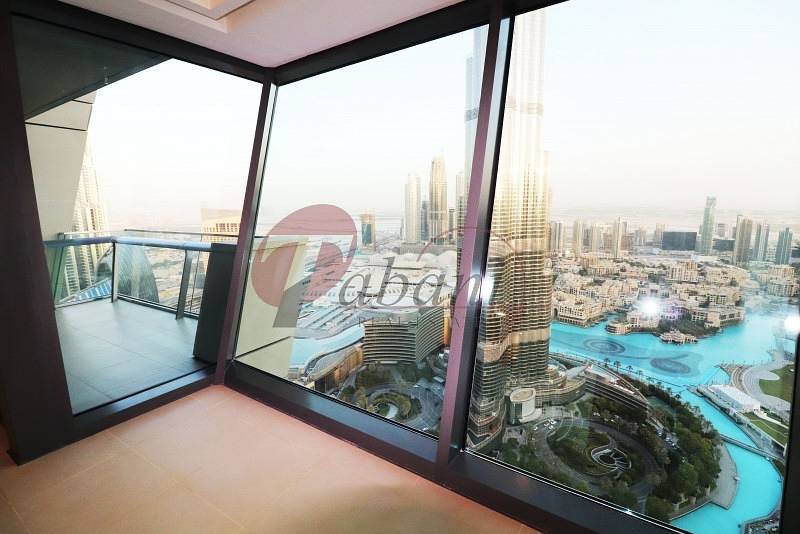 Full Burj khalifa and Fountain view 3 Bed