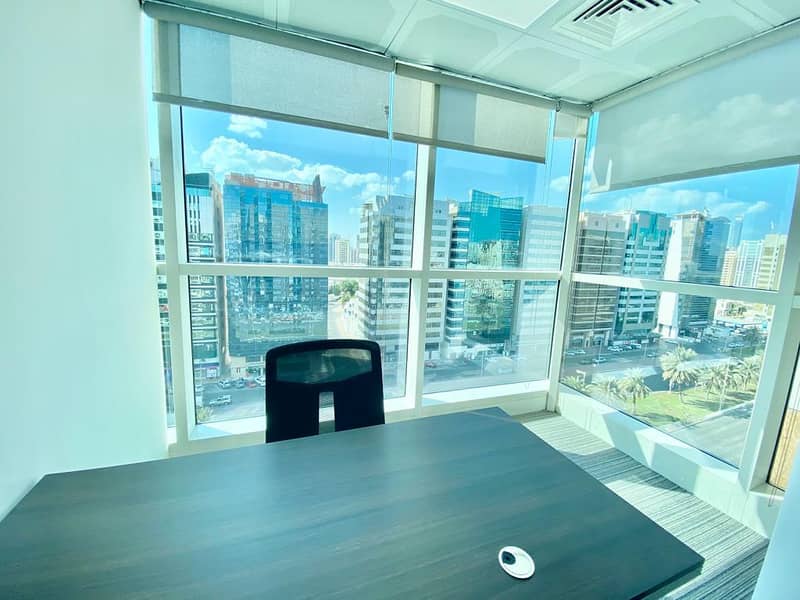 Full Window  || Furnished office || No commission