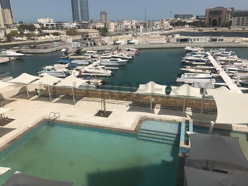 Two Bed + Balcony : Central with Marina Views