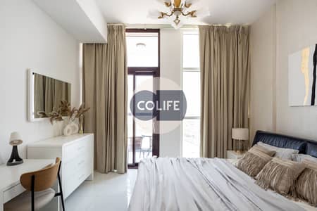 فلیٹ 1 غرفة نوم للايجار في الفرجان، دبي - شقة في برج جلامز ريزيدنس 1،غلامز من دانوب،الفرجان 1 غرفة 7200 درهم - 7775763