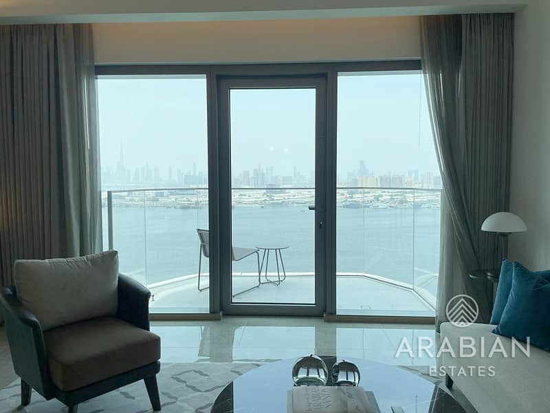 位于迪拜溪港，谦恭海港大厦 1 卧室的公寓 220000 AED - 7775967