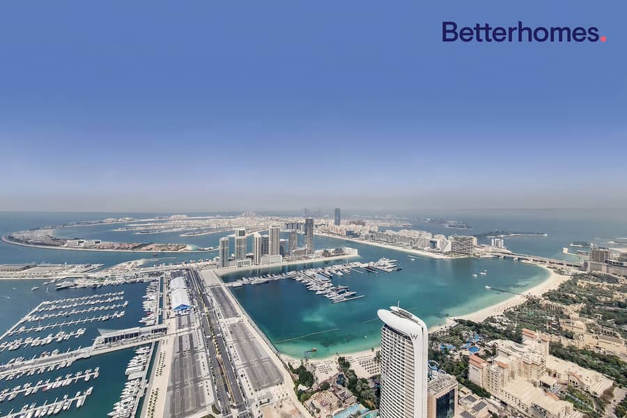 位于迪拜码头，公主府 3 卧室的公寓 3950000 AED - 6305662