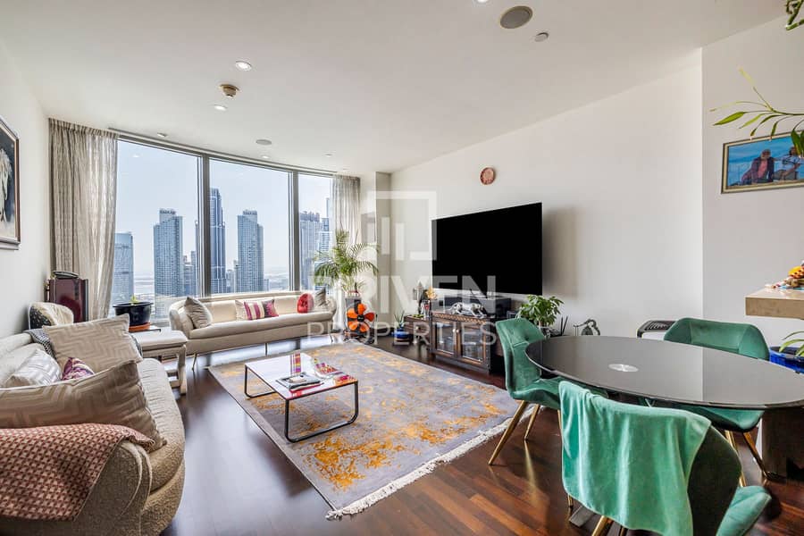 位于迪拜市中心，哈利法塔 2 卧室的公寓 4800000 AED - 7479833