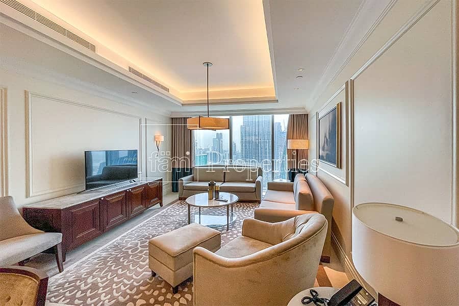 位于迪拜市中心，谦恭大道大厦 2 卧室的酒店式公寓 5600000 AED - 7407799