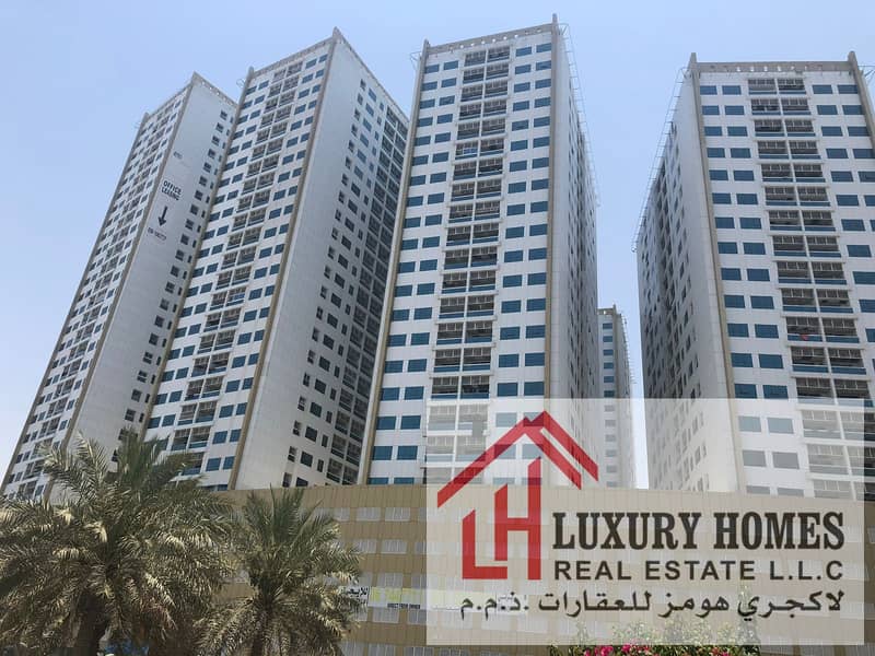 Partial City View!! One Bedroom Flat Wiht  Parking for Sale in Ajman Pearl Towers, Ajman