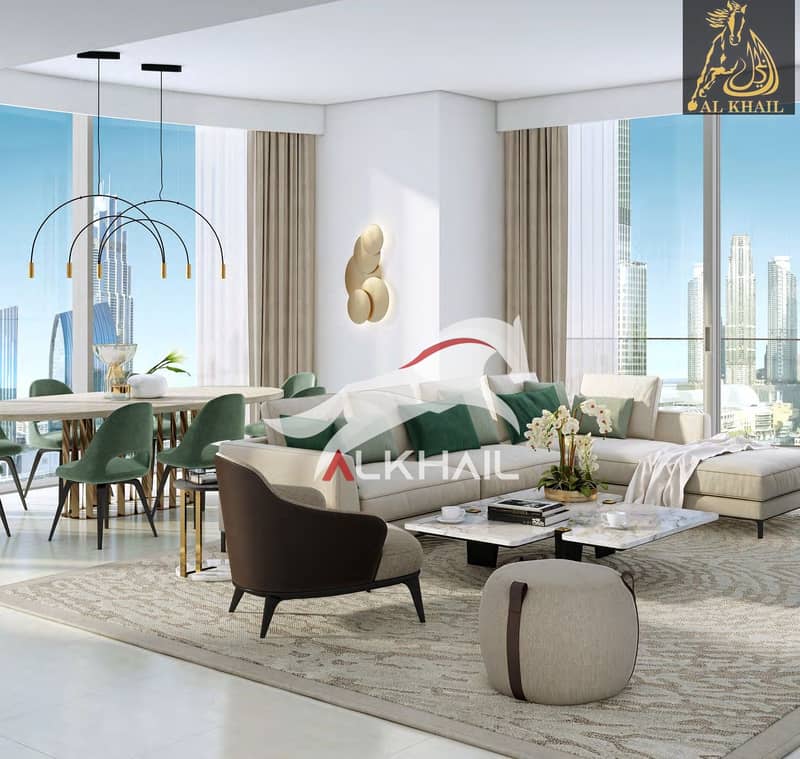 Upscale 3BR Apartment for sale in Downtown Dubai