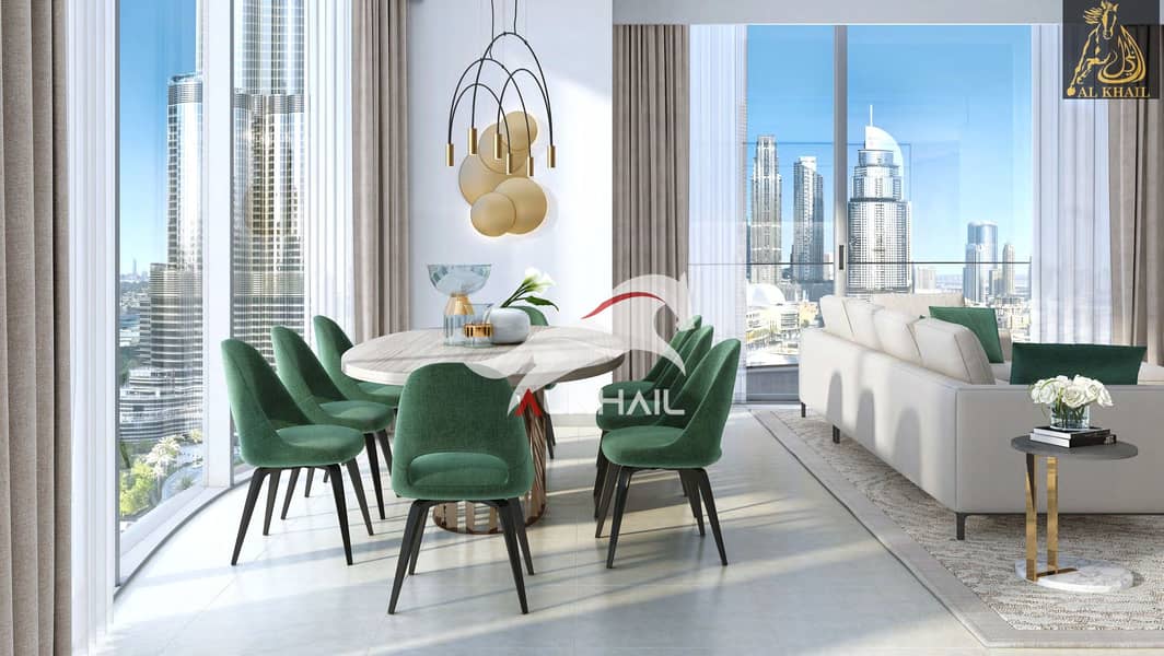 Burj Khalifa View Alluring 2BR Apartment for sale in Downtown Dubai