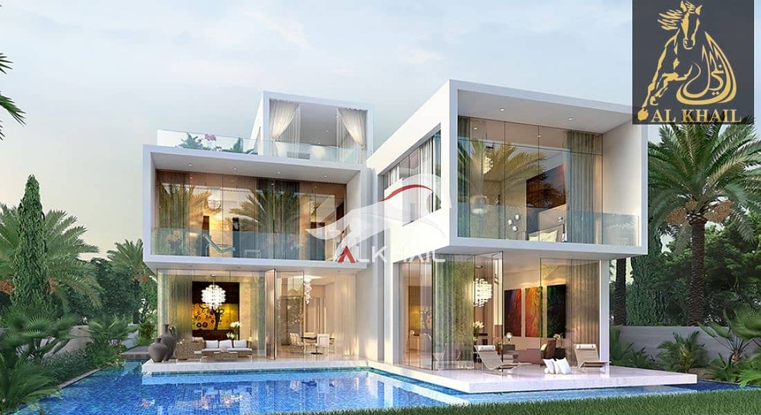 5 High-End 6-Bedroom Elegant Villa in Dubai land Special Price Offer