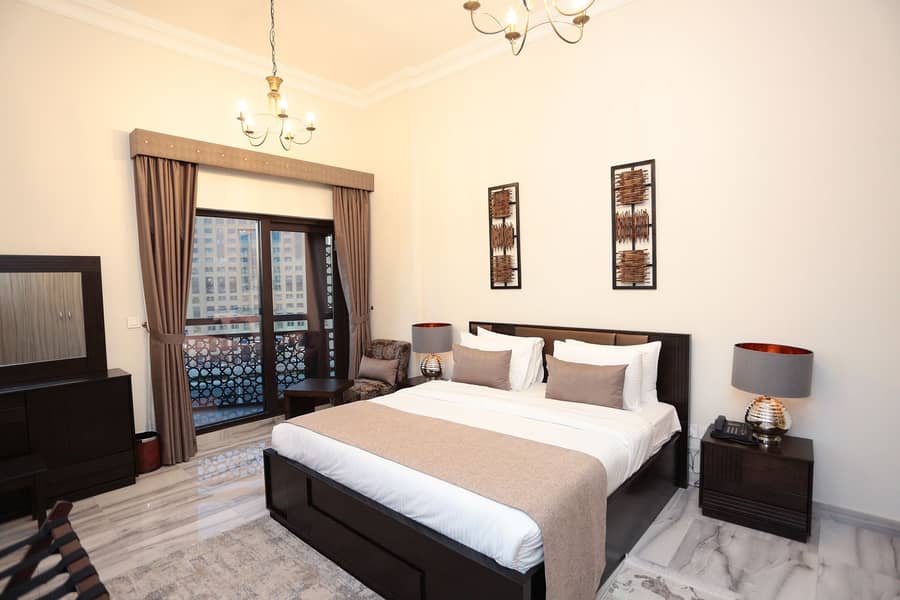 位于阿尔贾达法住宅区，马贝拉度假酒店 2 卧室的酒店式公寓 13000 AED - 6160415