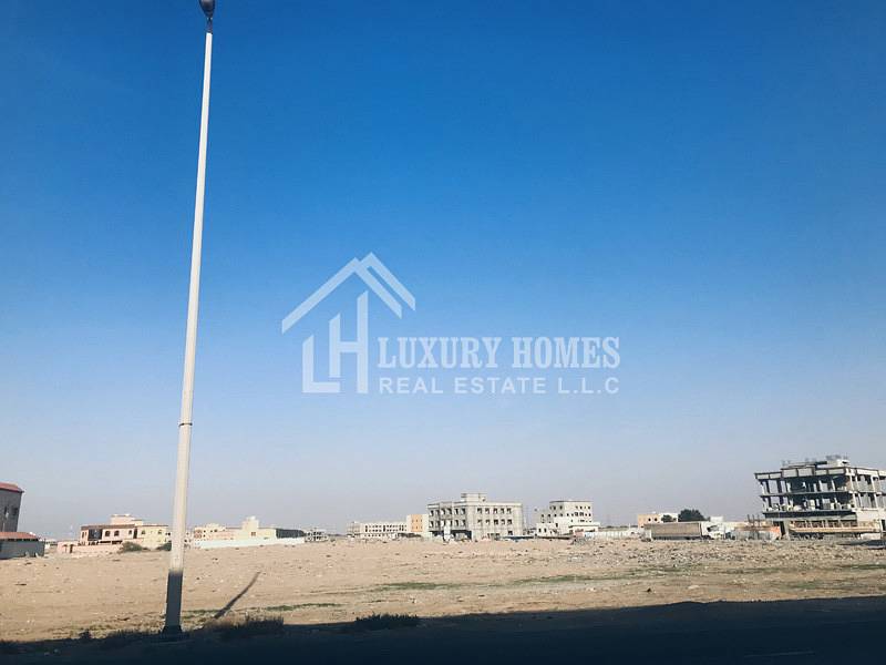 Commercial Two-Sided Plot in Jurf Indurial Area, Ajman