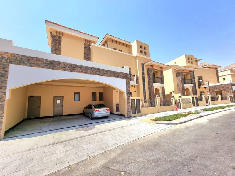 5 BEDS Villa in Al Raha Beach With No Chiller Fee