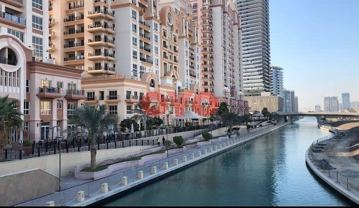 شقة في طراز البحر المتوسط،مساكن القناه المائية غرب،مدينة دبي الرياضية 1 غرفة 5999 درهم - 6597151