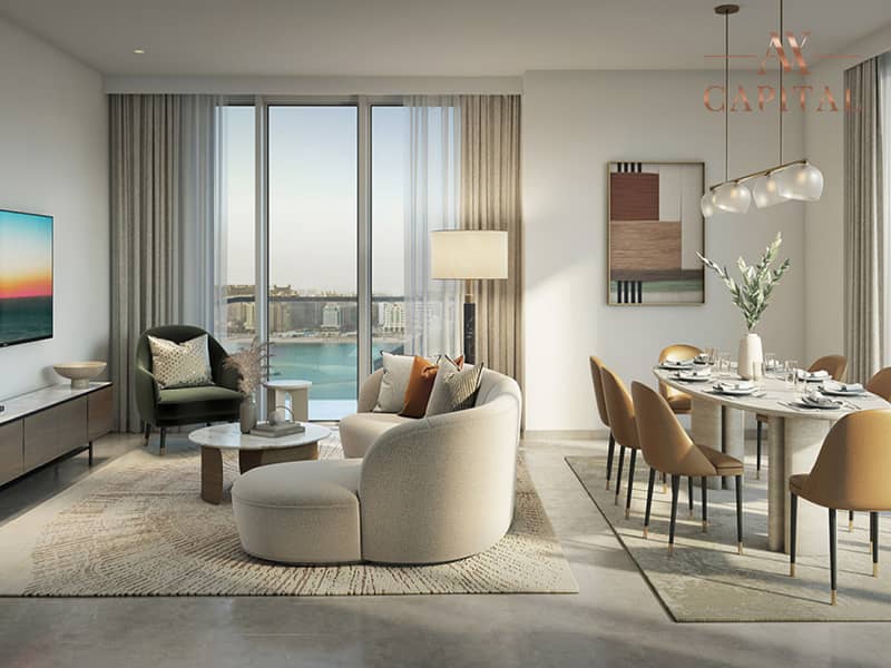 位于迪拜港，艾玛尔海滨社区，Address海滩之门公寓小区 2 卧室的公寓 5850000 AED - 7633312