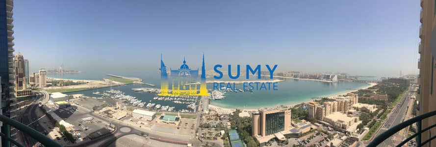 迪拜码头， 迪拜 2 卧室单位待租 - 位于迪拜码头，滨海皇冠塔楼 2 卧室的公寓 154997 AED - 6604999
