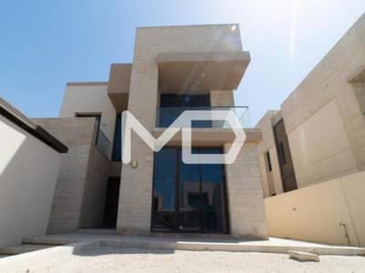 4 Bedroom Villa for Rent in Saadiyat Island, Abu Dhabi - 4 Beds villa | Modified Pool | Community View