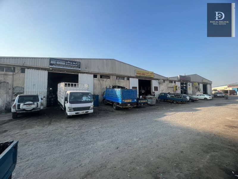 For sale in Sharjah, the industrial area 6, workers housing and warehouses