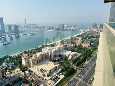 3 Bedroom Apartment for Rent in Dubai Marina, Dubai - Sea View | High Floor | Corner unit