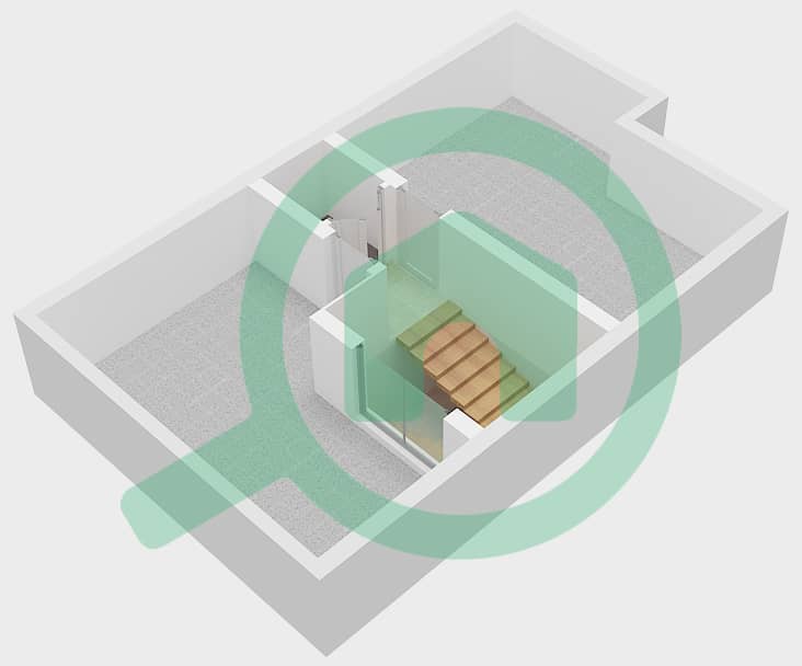 المخططات الطابقية لتصميم النموذج RC-M فیلا 3 غرف نوم - كاميليا Top Roof interactive3D